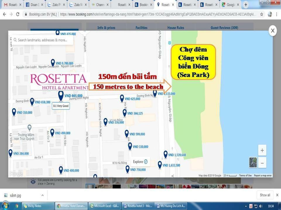 Rosetta Beach Hotel & Apartment Da Nang Buitenkant foto